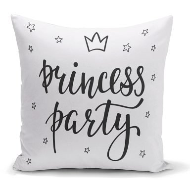 Prıncess Party Dijital Baskılı Dekoratif Yastık Kılıfı