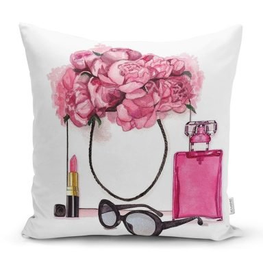 Coco Shopping Tasarımlı Dijital Baskılı Yastık Kırlent Kılıfı