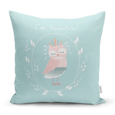 RealHomes Özel Tasarımlı Dijital Baskılı Çocuk Odası Yastık Kırlent Kılıfı