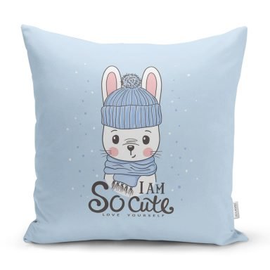 RealHomes Özel Tasarımlı Dijital Baskılı Çocuk Odası Yastık Kırlent Kılıfı