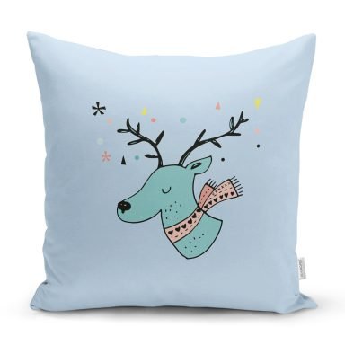 RealHomes Özel Tasarımlı Dijital Baskılı Çocuk Odası Yastık Kırlent Kılıfı