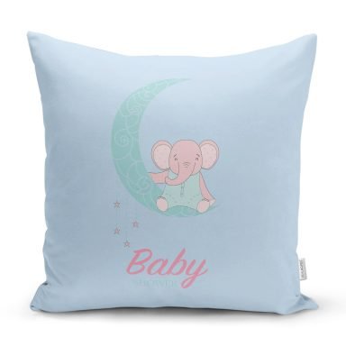 RealHomes Özel Tasarımlı Dijital Baskılı Çocuk Odası Yastık Kırlent Kılıfı