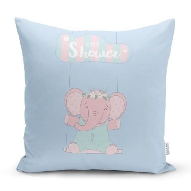 RealHomes Özel Tasarımlı Dijital Baskılı Çocuk Odası Yastık Kırlent Kılıfı