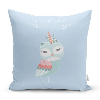 RealHomes Özel Tasarımlı Dijital Baskılı Çocuk Odası Yastık Kırlent Kılıfı