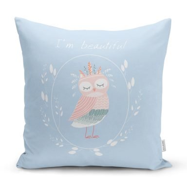 RealHomes Özel Tasarımlı Dijital Baskılı Çocuk Odası Yastık Kırlent Kılıfı