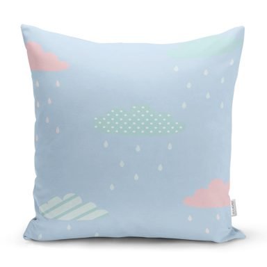 RealHomes Özel Tasarımlı Dijital Baskılı Çocuk Odası Yastık Kırlent Kılıfı