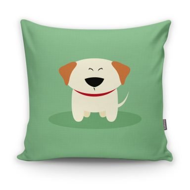 Realhomes Köpek Desenli Dijital Baskılı Modern Kırlent Kılıfı