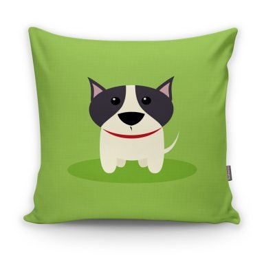 Realhomes Köpek Desenli Dijital Baskılı Modern Kırlent Kılıfı