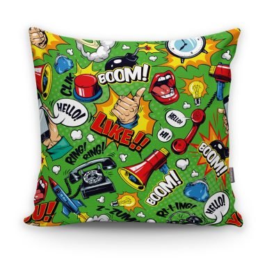 Realhomes Dijital Baskılı Modern Kırlent Kılıfı