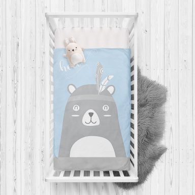 RealHomes Özel Tasarımlı Dijital Baskılı Çocuk Odası Yatak Örtüsü