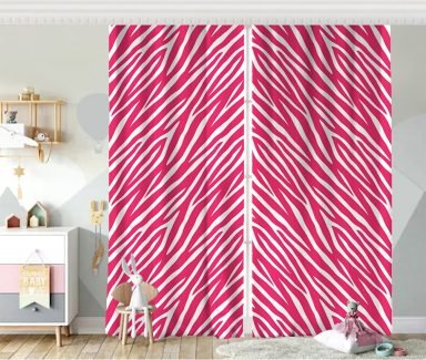 RealHomes Özel Tasarımlı Dijital Baskılı Çocuk Odası Fon Perde