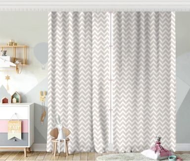 RealHomes Özel Tasarım Dijital Baskılı Fon Perde