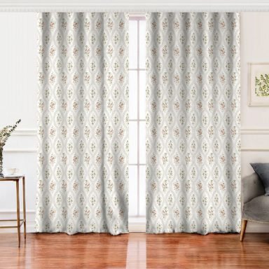 RealHomes Dijital Baskılı Salon Fon Perde