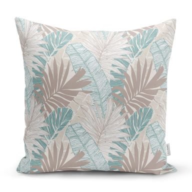 Modern Floral Desen Baskılı RealHomes Özel Tasarım Kırlent Kılıfı