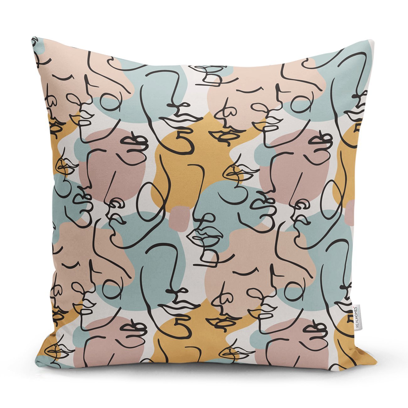 Rh-K5343-Botanik-Portre-Basklı-Dekoratif-Kırlent-Kılıfı