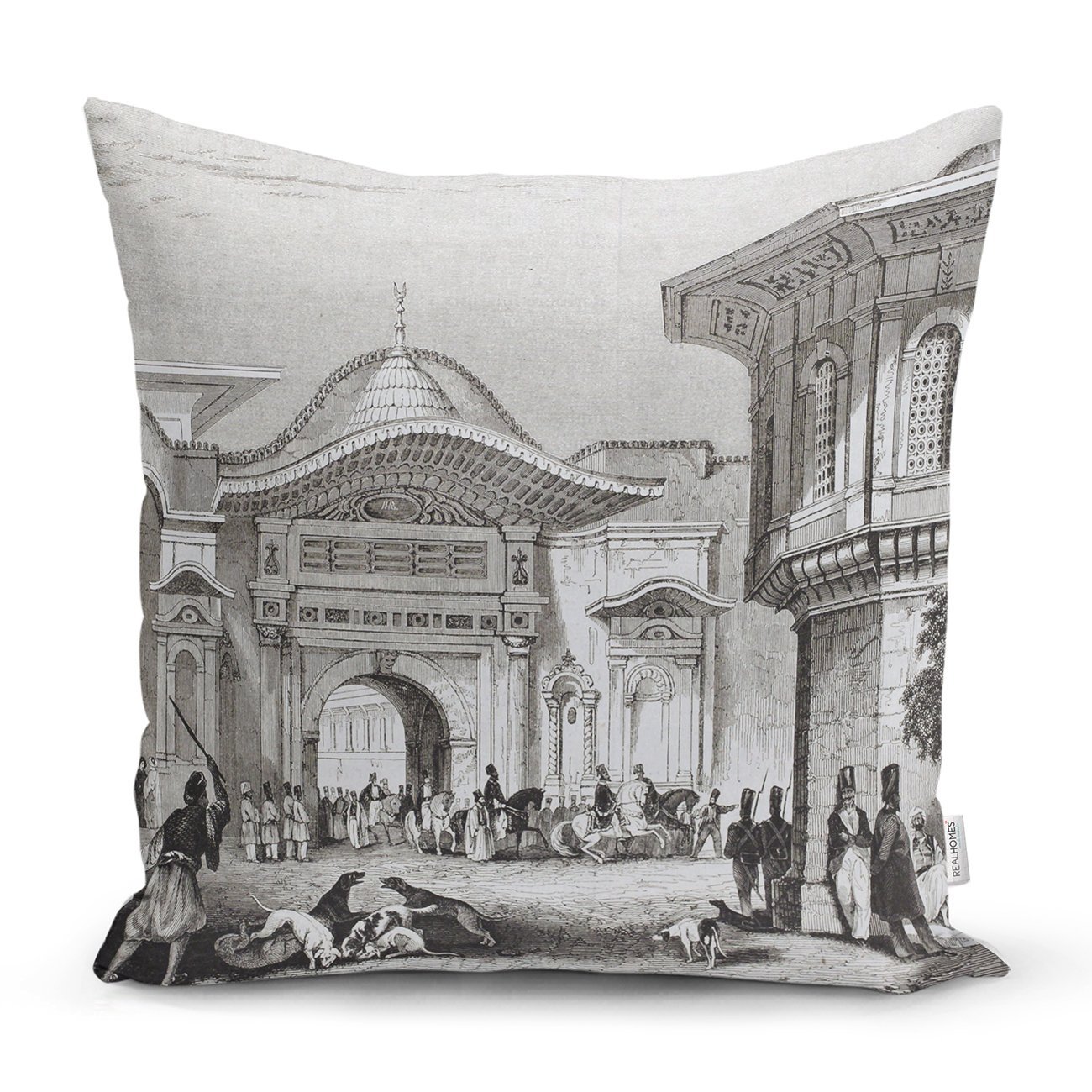 Rh-K5535-Osmanlı-Çarşı-Temalı-Dekoratif-Kırlent-Kılıfı