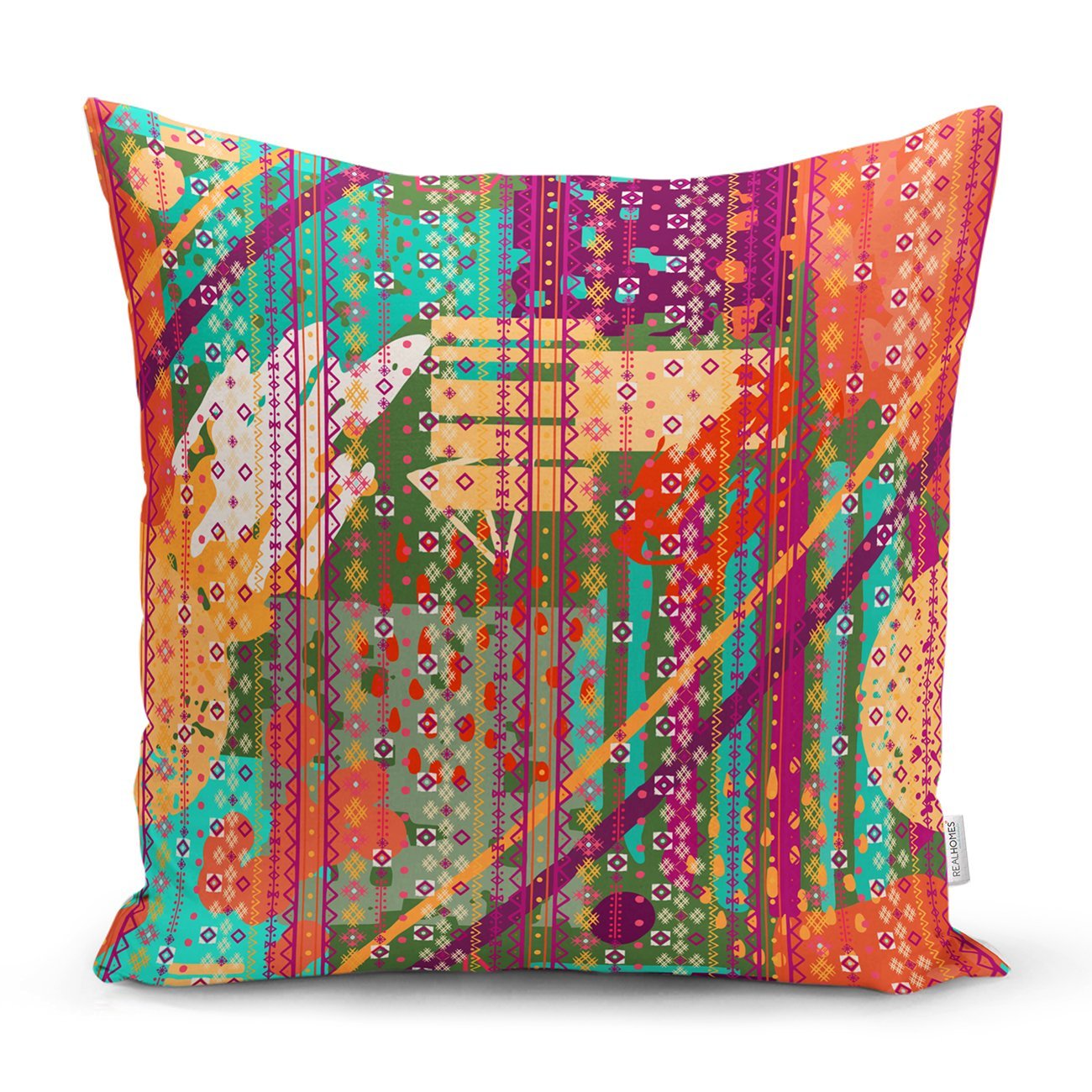 Rh-K5578-Halı-Desenli-Dekoratif-Kırlent-Kılıfı