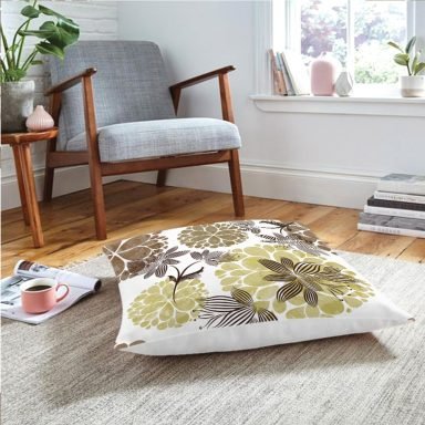 Realhomes Özel tasarım Dijtal Baskılı Modern Yer Minderi