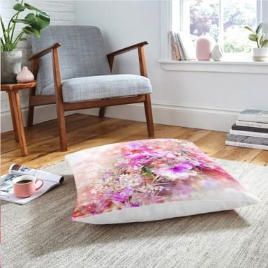 Realhomes 3 Boyutlu Dijtal Baskılı Modern Yer Minderi