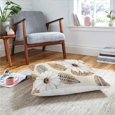 Realhomes Özel Tasarım Dijital Baskılı Modern Yer Minderi