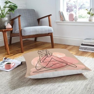 RealHomes Bohemian Özel Tasarım Dekoratif Yer Minderi