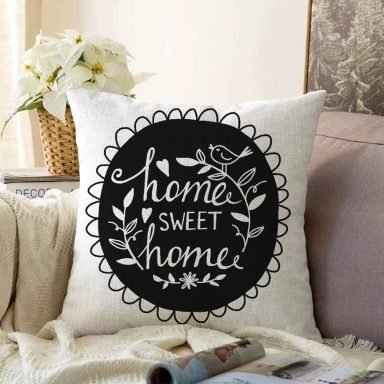 Realhomes Özel Tasarımlı Dijital Baskılı Modern Raşel Yastık Kırlent Kılıfı