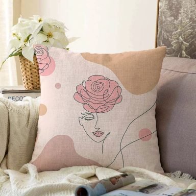 Realhomes Bohemian Özel Tasarım Dekoratif Raşel Yastık Kırlent Kılıfı