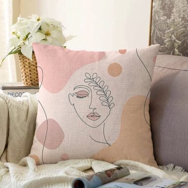 Realhomes Bohemian Özel Tasarım Dekoratif Raşel Yastık Kırlent Kılıfı
