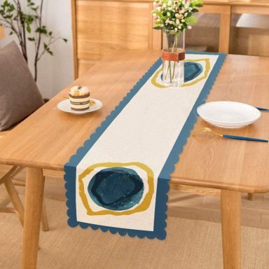 Realhomes Özel Tasarım Dijital Baskılı Modern Runner