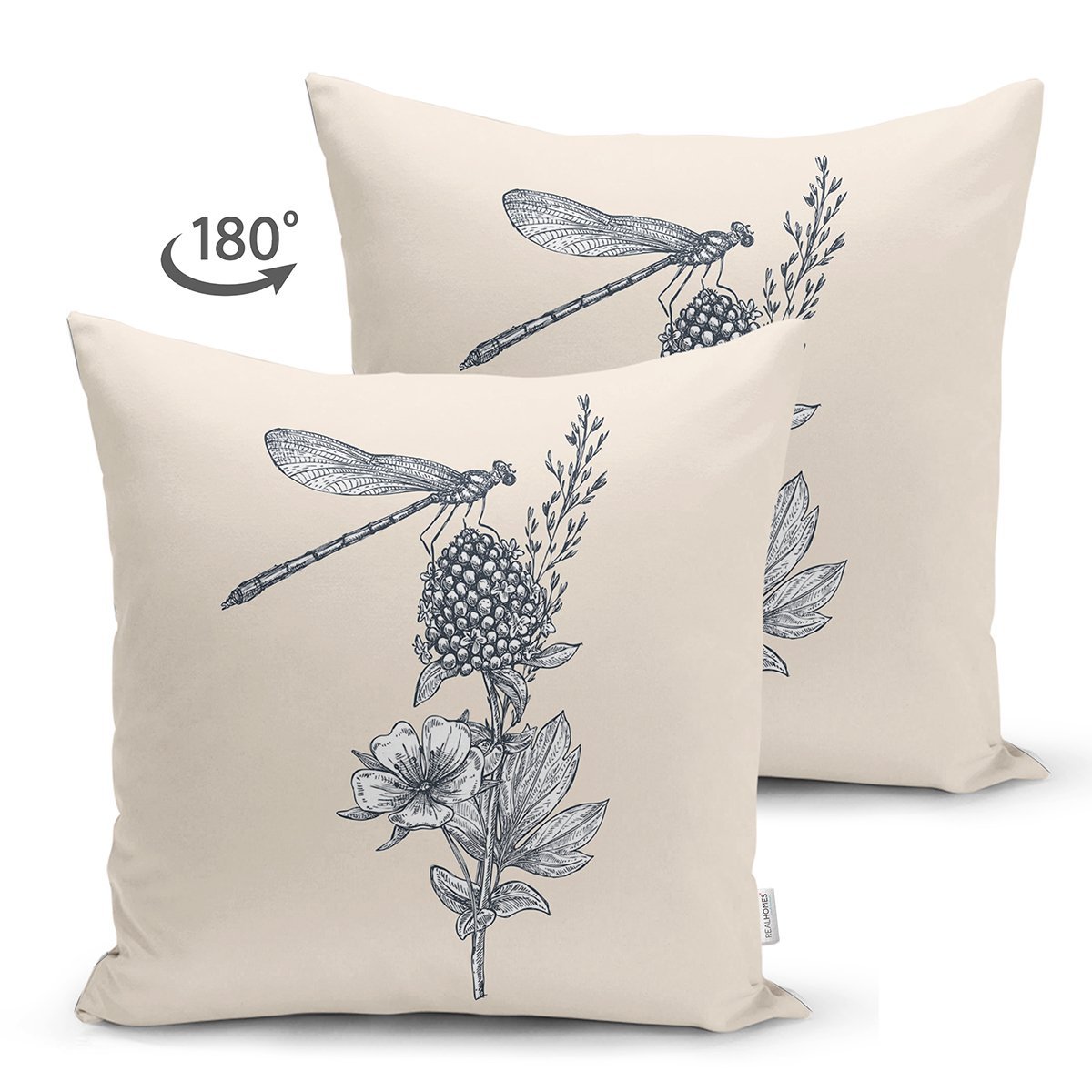 Suet-K10064-Krem-Zemin-Karakalem-Cizimli-Dijital-Baskili-Modern-Suet-Yastik-Kirlent-Kilifi-1