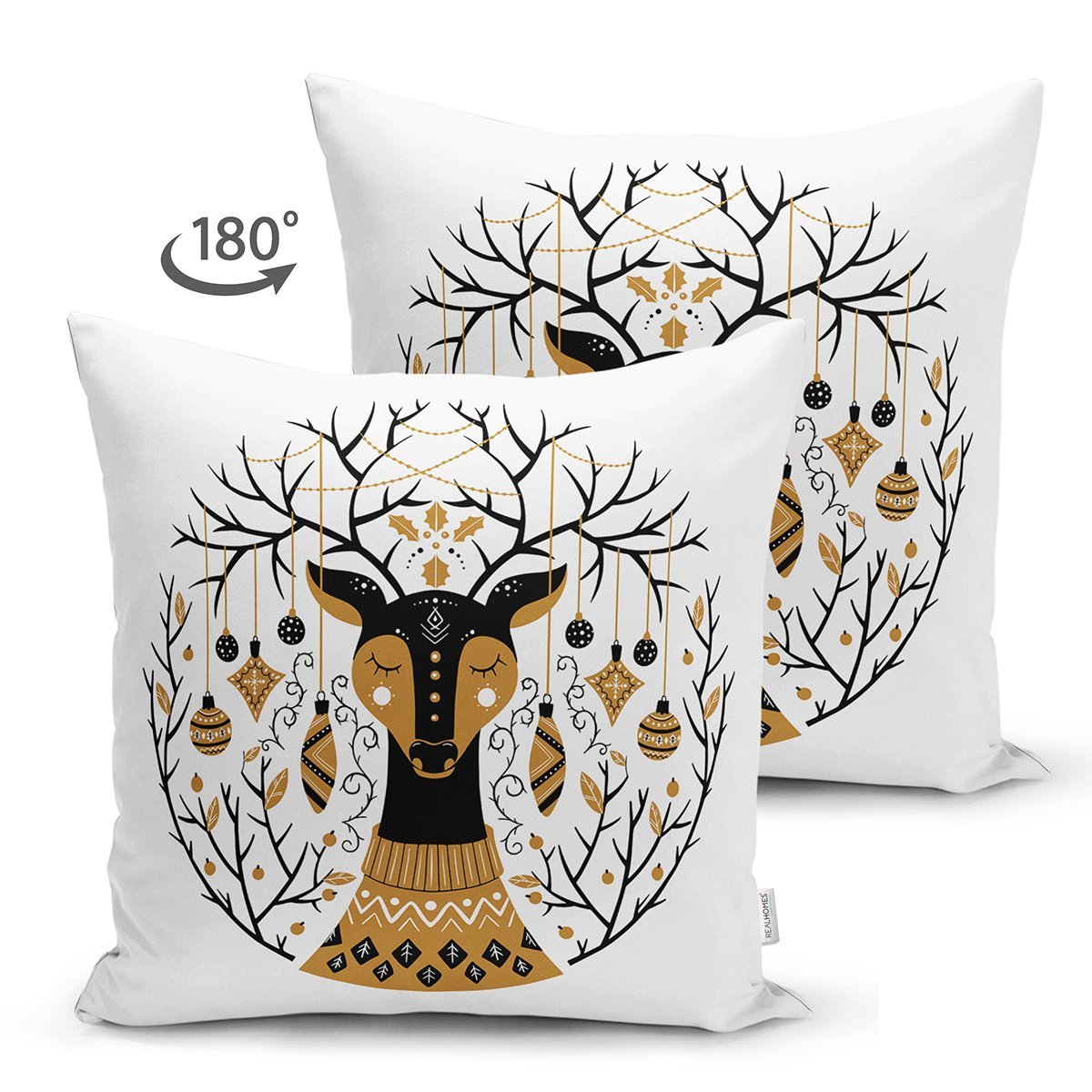 Suet-K10136-Sevimli-Geyik-Motifli-Dijital-Baskili-Modern-Suet-Yastik-Kirlent-Kilifi-1