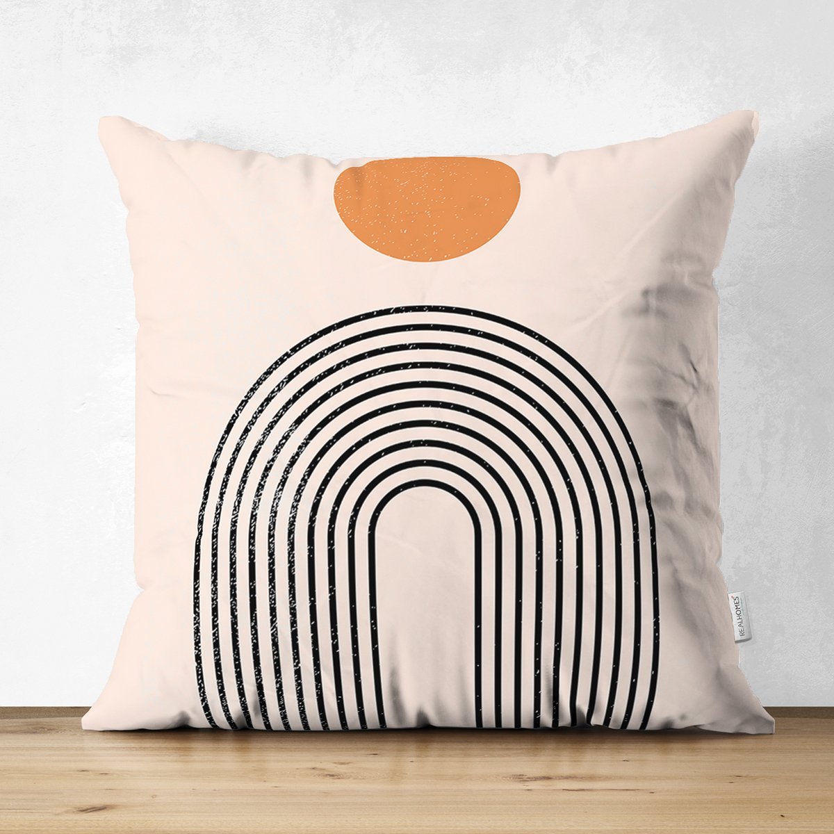 Suet-K10314-Soyut-Tarzda-Onedraw-Cizimli-Dijital-Baskili-Dekoratif-Suet-Yastik-Kirlent-Kilifi