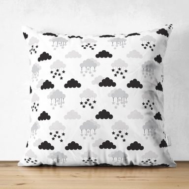 Realhomes Dijital Baskılı Özel Tasarım Çocuk Odası Süet Yastık Kırlent Kılıfı