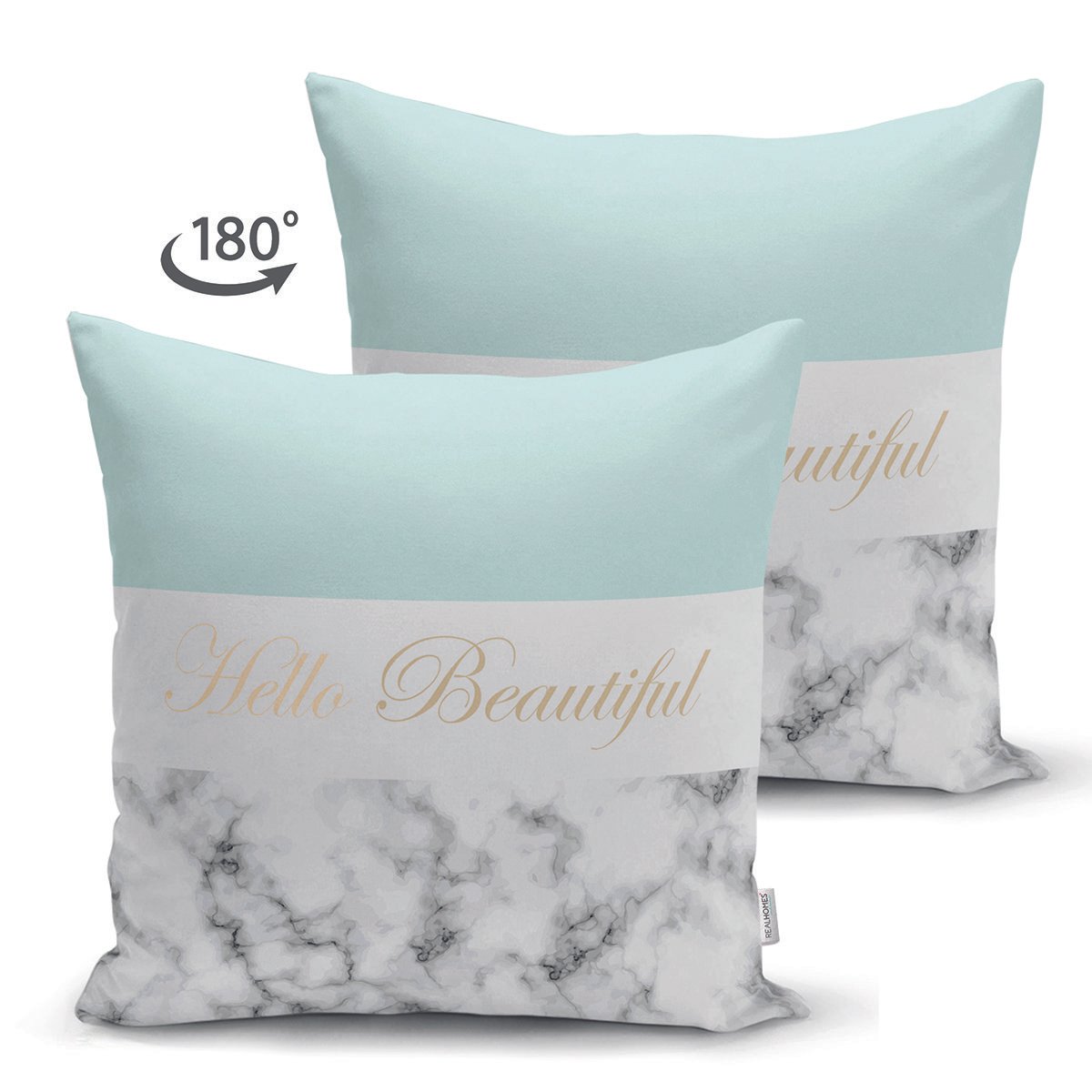 Suet-K9287-Hello-Beautiful-Mint-Yesili-Mermer-Dijital-Baskili-Modern-Suet-Yastik-Kirlent-Kilifi-1