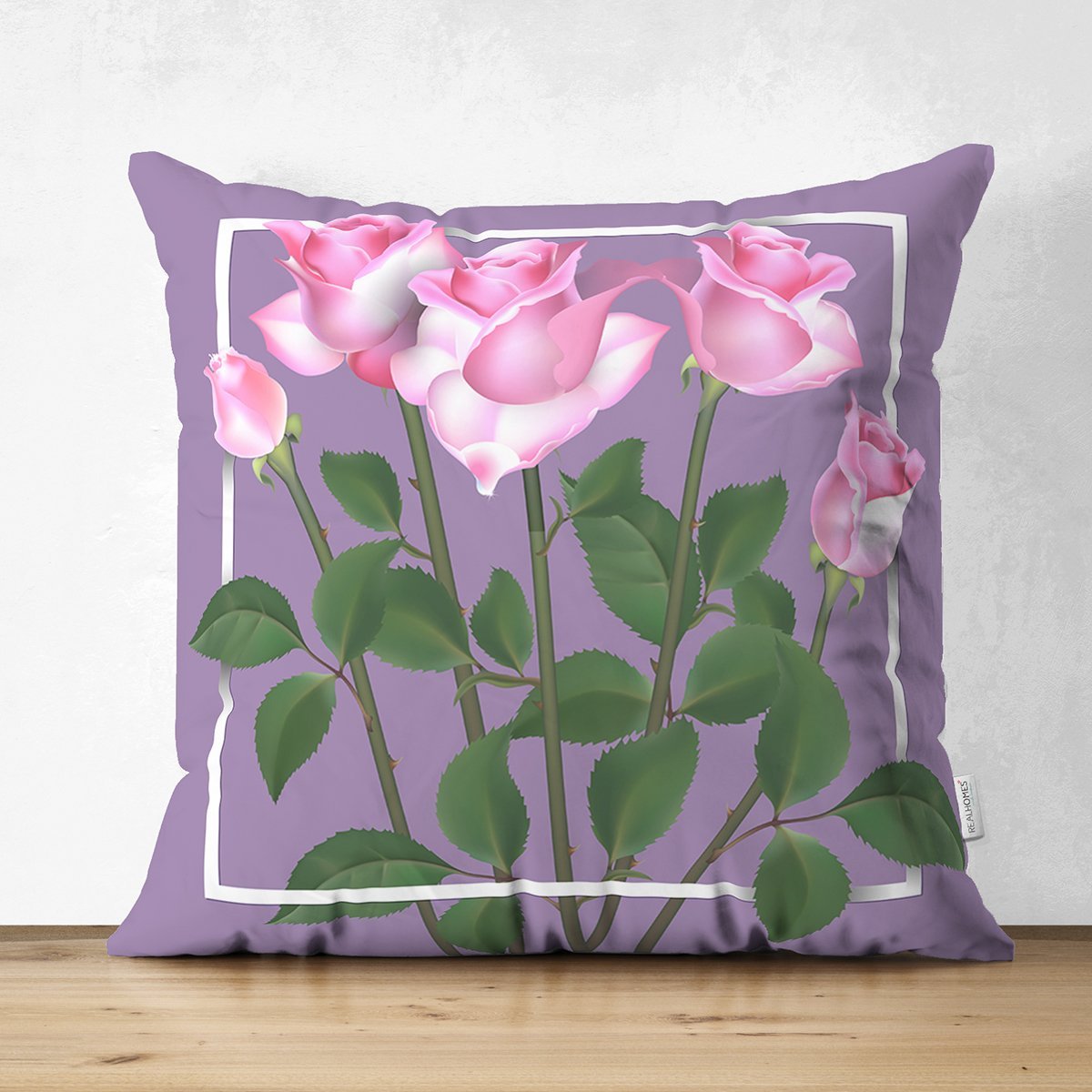 Suet-K9357-Ozel-Tasarim-Gul-Tasarimli-Dijital-Baskili-Modern-Suet-Yastik-Kirlent-Kilifi