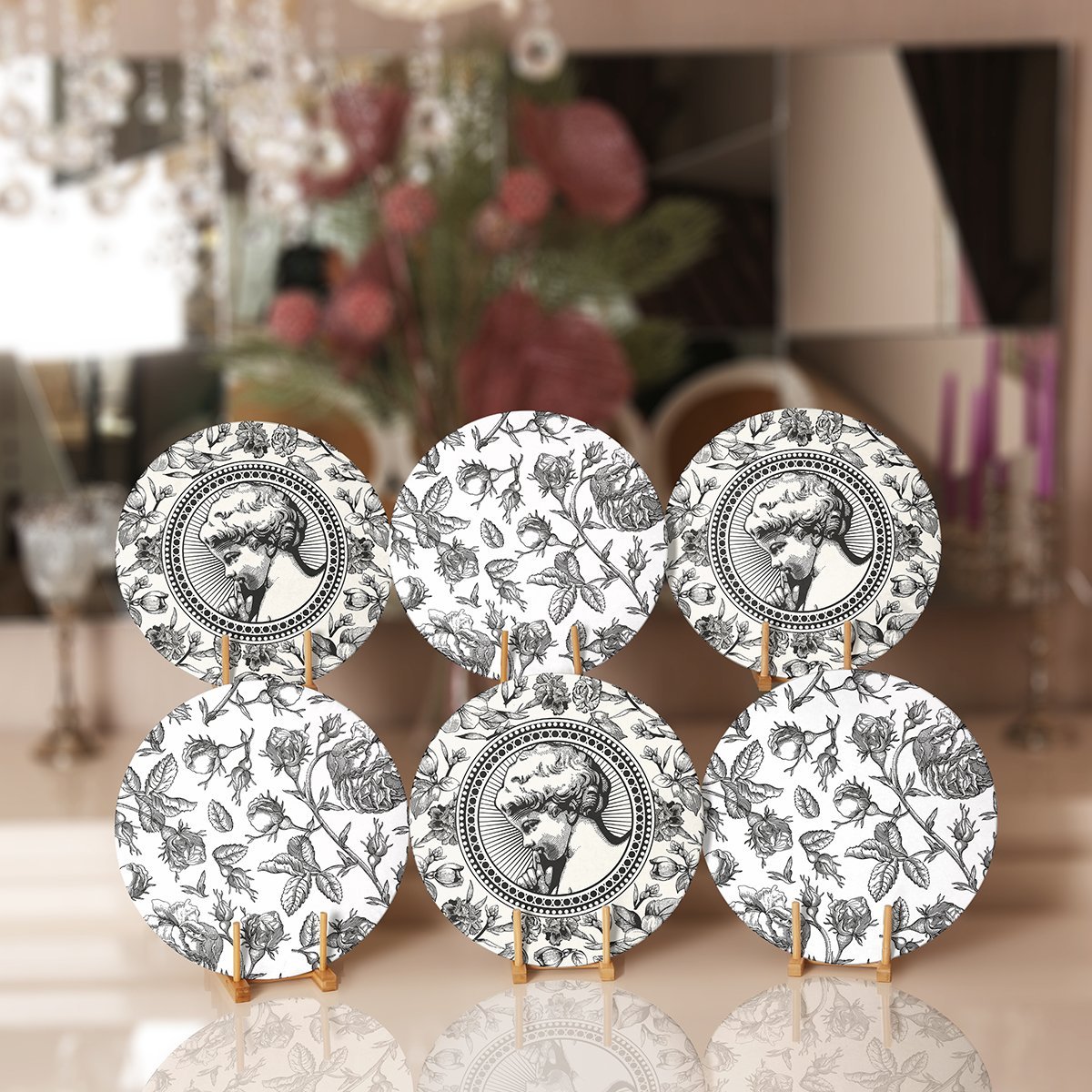 Supla6li-Set471-6li-Beyaz-Zemin-Etnik-Kara-Kalem-Cizimli-Servis-Altligi-Supla