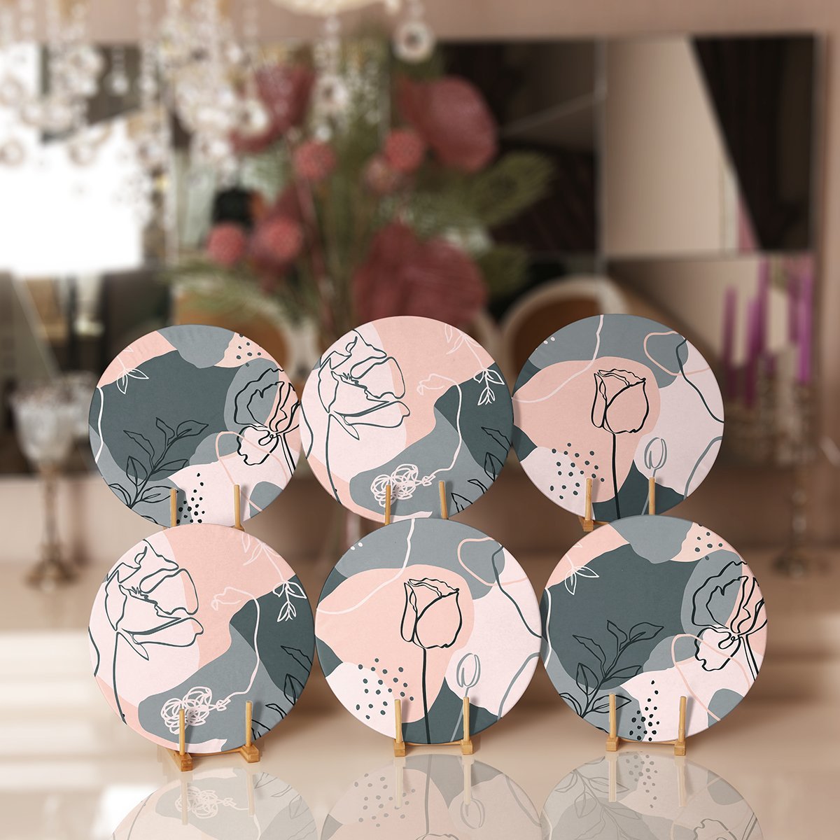 Supla6li-Set84-6li-Krem-Renkli-Gul-Cizimli-Servis-Altligi-Supla