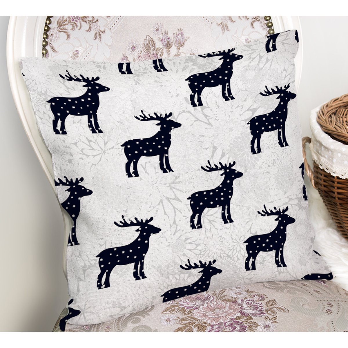 Rh-K3069-Lacivert-Geyik-Motifli-Ozel-Tasarimli-Dijital-Baskili-Modern-Yastik-Kirlent-Kilifi-1