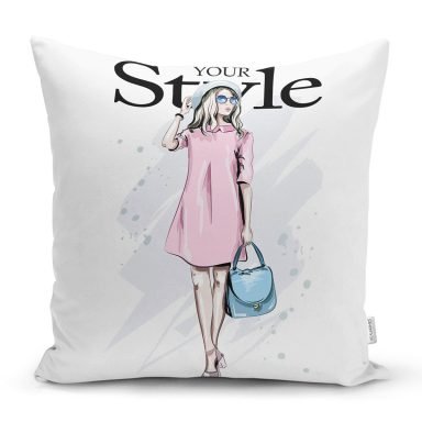 Your Style Özel Tasarım Dijital Baskılı Modern Yastık Kırlent Kılıfı