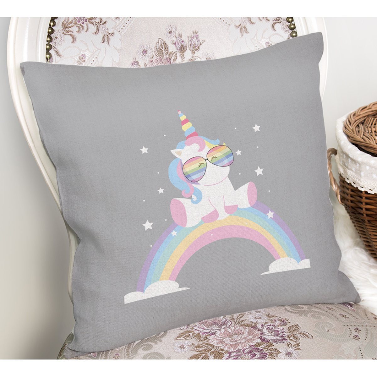 Rh-K4368g-Gri-Zeminde-Unicorn-Tasarimli-Cocuk-Odasi-Yastik-Kirlent-Kilifi-1