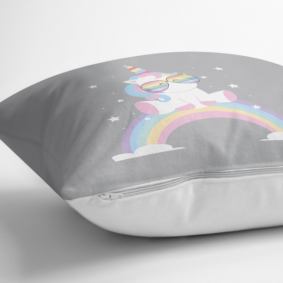 Rh-K4368g-Gri-Zeminde-Unicorn-Tasarimli-Cocuk-Odasi-Yastik-Kirlent-Kilifi-2