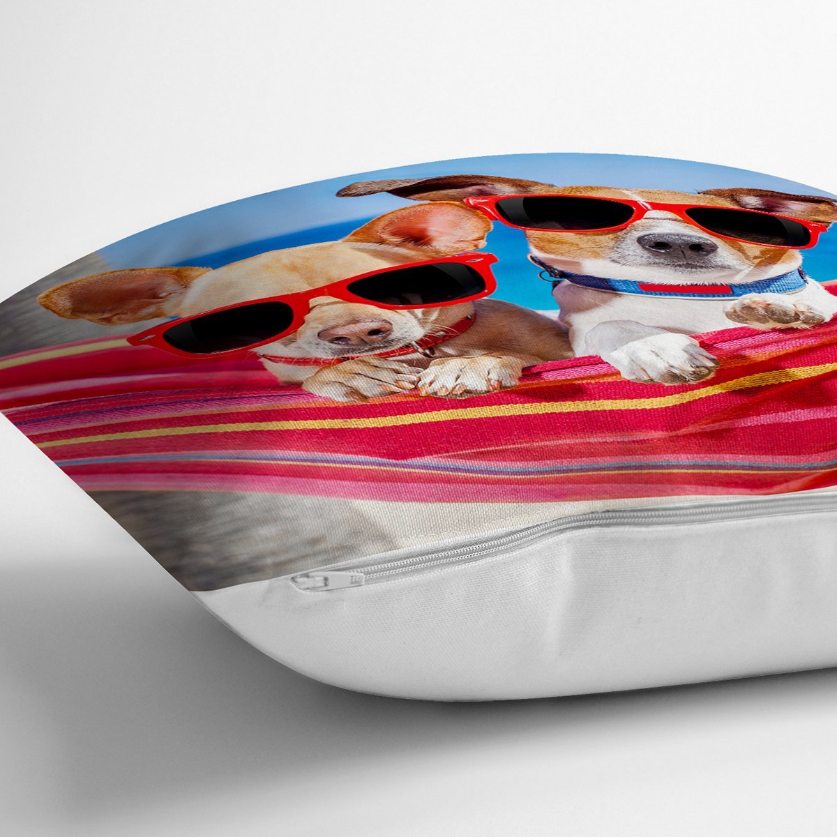 Rh-K5629-Hamaktaki-Kopekler-Motifli-Modern-Yastik-Kirlent-Kilifi-2