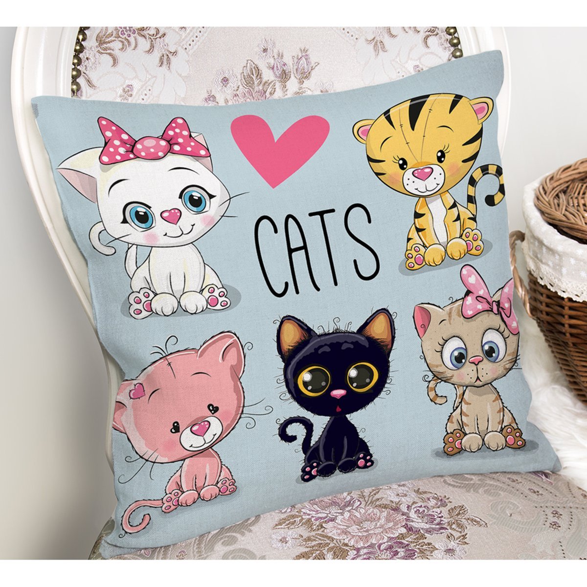 Rh-K5667-Cats-Motifli-Dijital-Baskili-Modern-Yastik-Kirlent-Kilifi-1