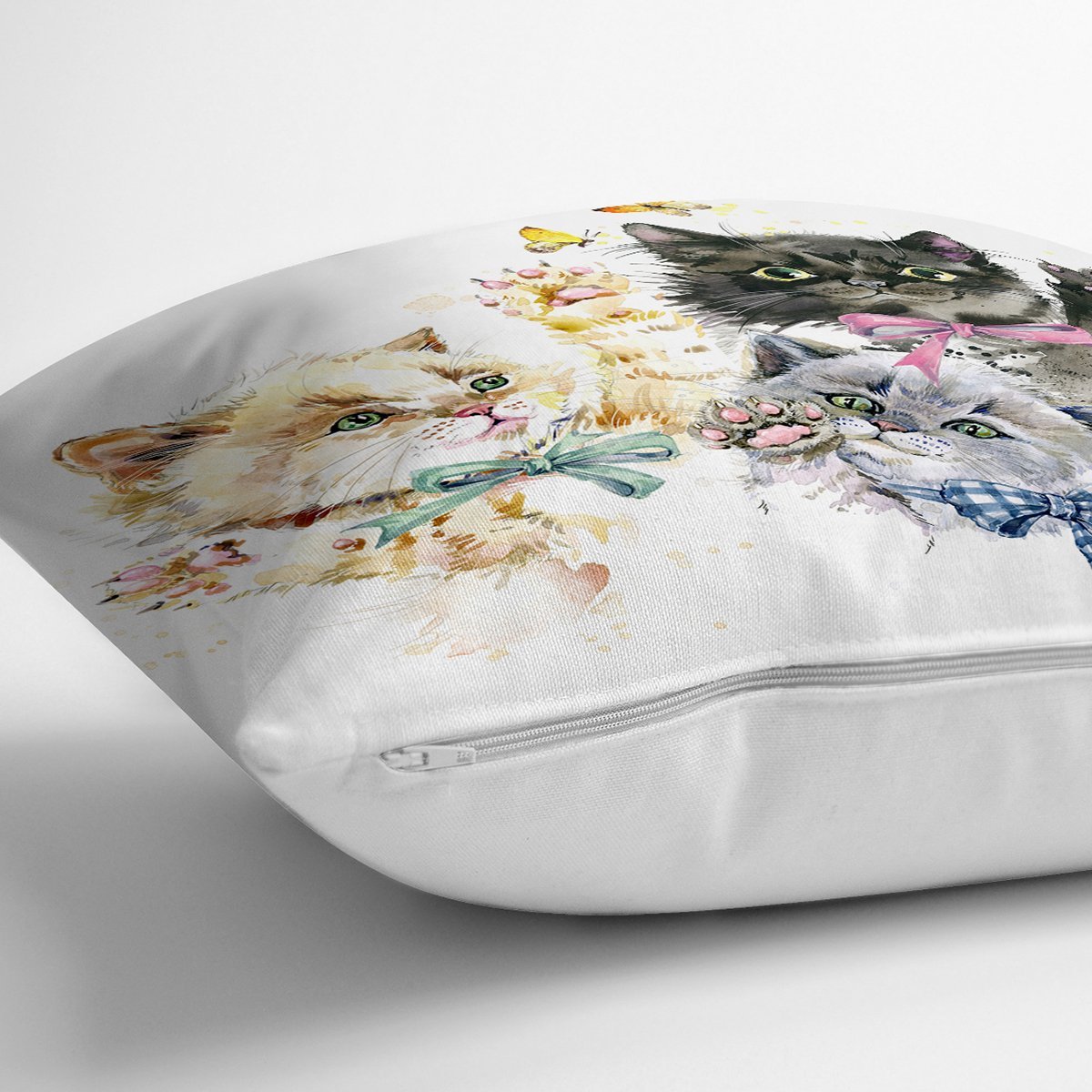 Rh-K5701-Sevimli-Kedicikler-Motifli-Modern-Yastik-Kirlent-Kilifi-2