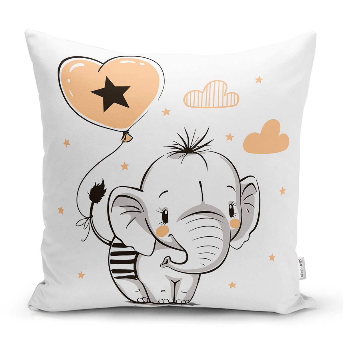 Rh-K6467-Sevimli-Bebek-Fil-Cocuk-Odasi-Dijital-Baskili-Dekoratif-Yastik-Kirlent-Kilifi