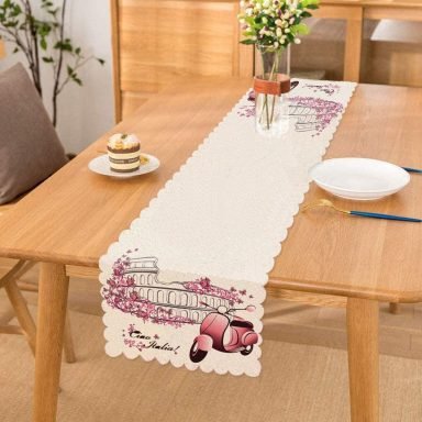 Modern İtalia Dijital Baskılı Dekoratif Runner