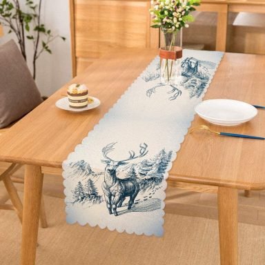 Realhomes Özel Tasarım Dijital Baskılı Modern Runner