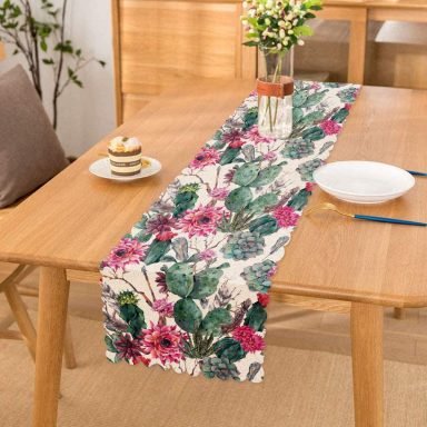 Mint Yeşili Çöl Bitkisi Modern Runner