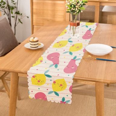 RealHomes Özel Tasarımlı Dijital Baskılı Dekoratif Runner