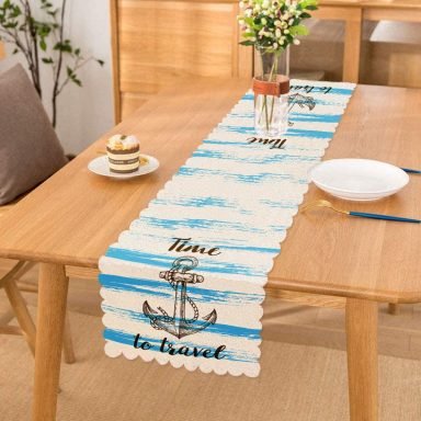 Time to Travel Denizci Desenli Modern Runner